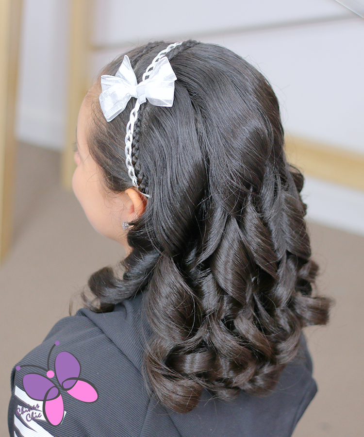 10 peinados para las niñas en su comunión  Etapa Infantil